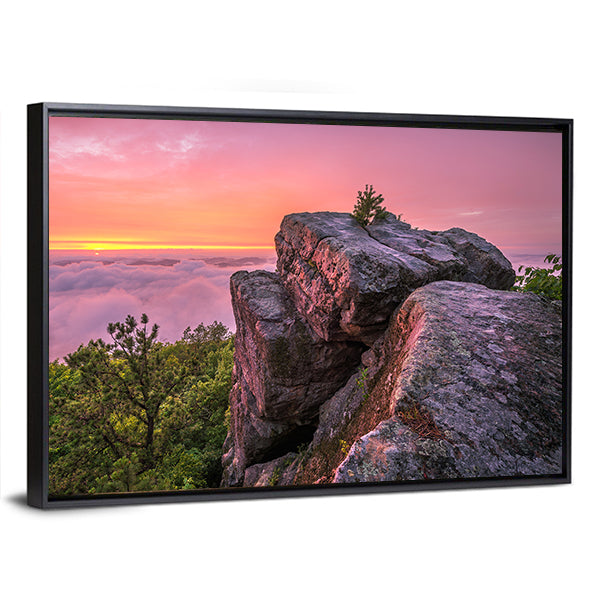Pine Mountain Trail in Kentucky Canvas Wall Art