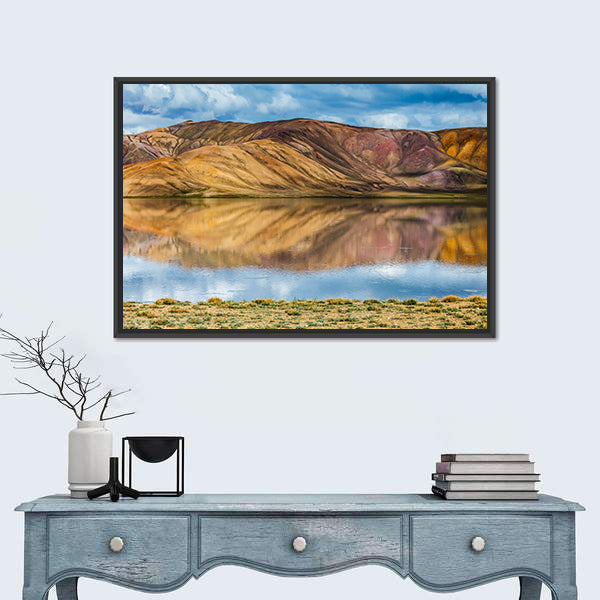 Bulunkul Lake In Pamir In Tajikistan Canvas Wall Art