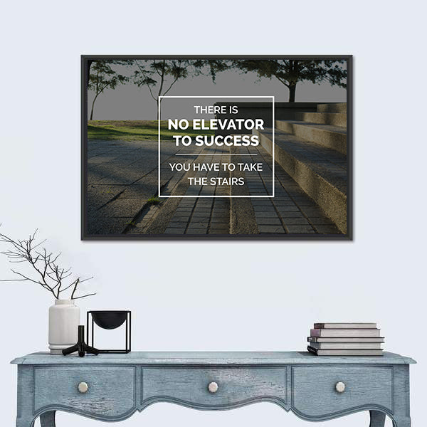 Quote For Practical Life Canvas Wall Art