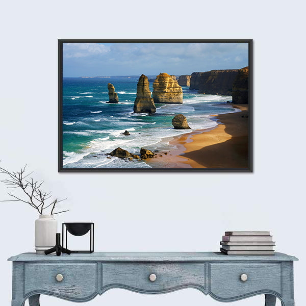 12 Apostles In Australia Canvas Wall Art