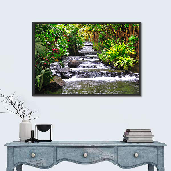 Tabacon Hot Springs In Costa Rica Canvas Wall Art