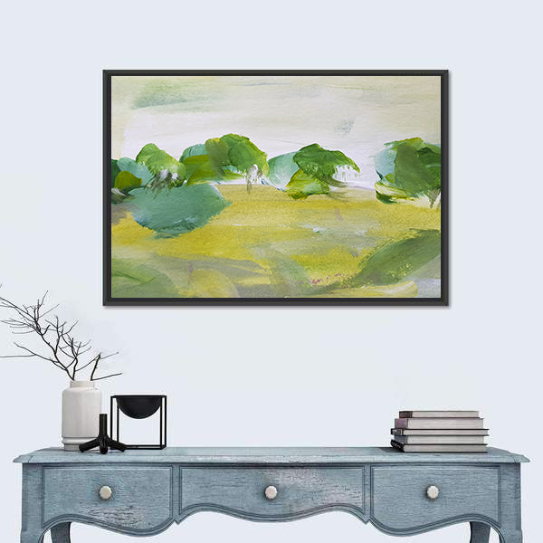 Summer Oil Painting Artwork Canvas Wall Art