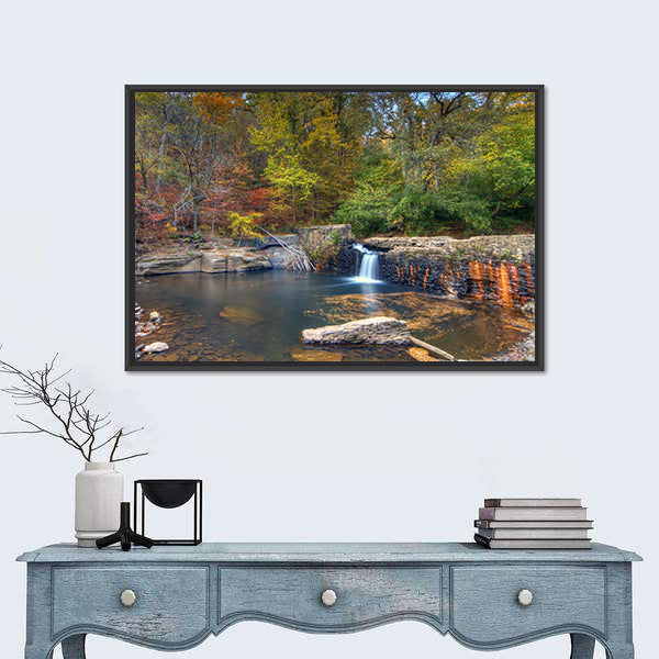 Freeman Mill Park Near Atlanta In Georgia Canvas Wall Art