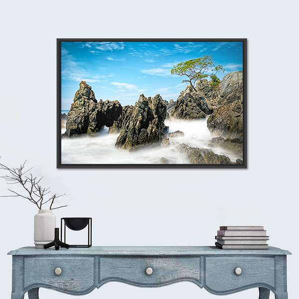 Karang Bebay Beach, Lampung Indonesia Canvas Wall Art