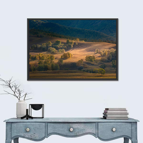 Bashang Plateau Grasslands Inner Mongolia Canvas Wall Art