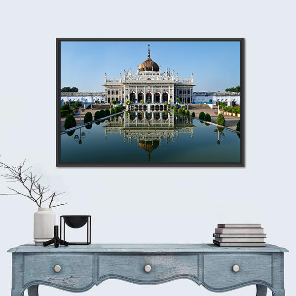 Chota Imambara in Lucknow Canvas Wall Art