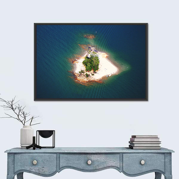 Island on Lake Lanier, Georgia Canvas Wall Art