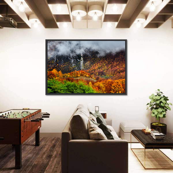 Romania Wild Carpathian Mountains Canvas Wall Art