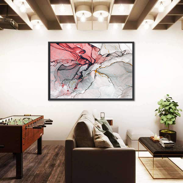 Alcohol Ink Abstract Canvas Wall Art