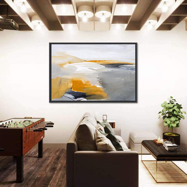 Flowing River Artwork Canvas Wall Art