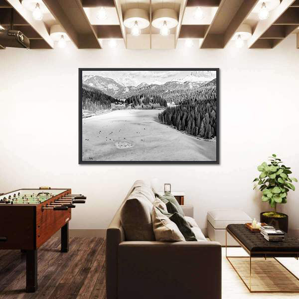 Dolomites at Misurina, Italy Canvas Wall Art