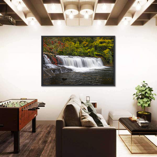 Dupont State Forest Waterfall Canvas Wall Art