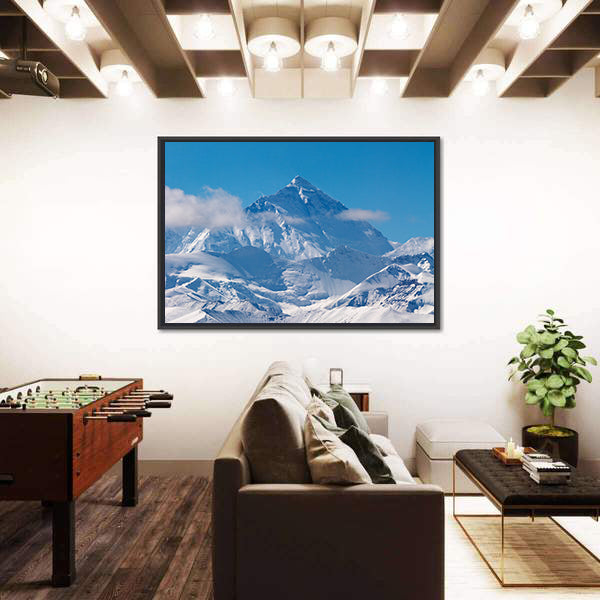 Mount Everest Snow Peaks Canvas Wall Art