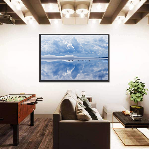 Siljan Lake In Dalarna Sweden Canvas Wall Art