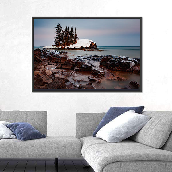 Lake Superior in Minnesota Canvas Wall Art