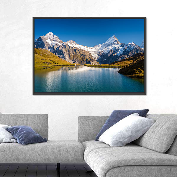 Grindelwald Bernese Alps In Switzerland Canvas Wall Art