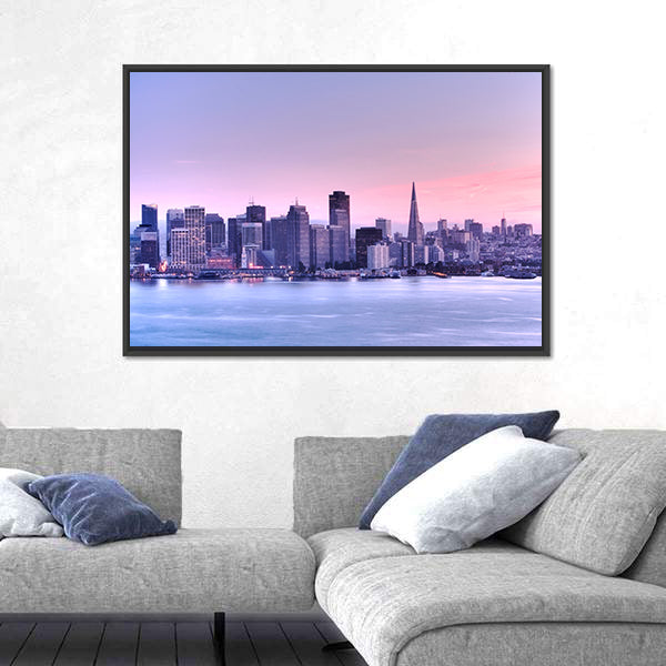 San Francisco Skyline Canvas Wall Art