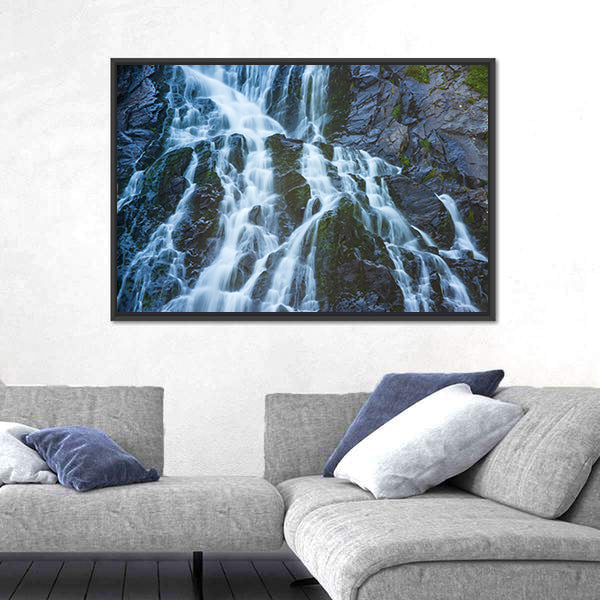 Balea Cascada Waterfall, Romania Canvas Wall Art