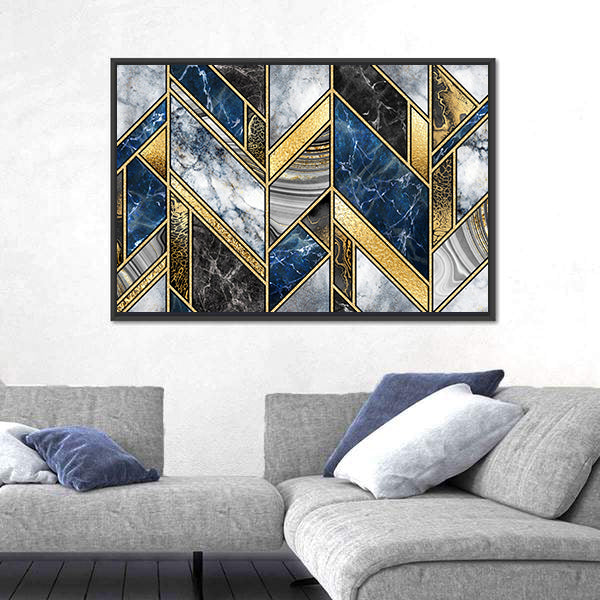Artificial Stone Texture Canvas Wall Art