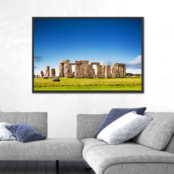 Stonehenge Stone Circle in England Canvas Wall Art