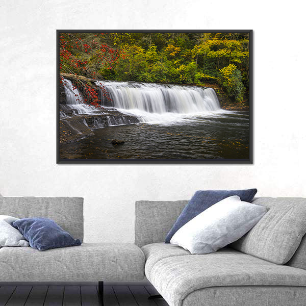 Dupont State Forest Waterfall Canvas Wall Art