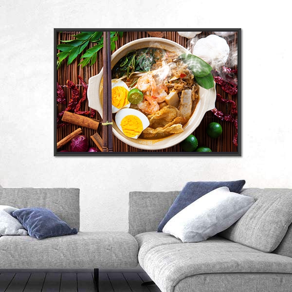Popular Malaysian Food Canvas Wall Art