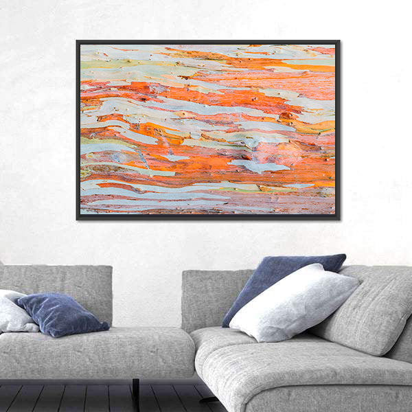 Eucalyptus Tree Bark Canvas Wall Art