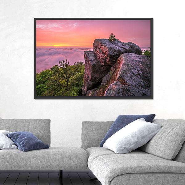 Pine Mountain Trail in Kentucky Canvas Wall Art