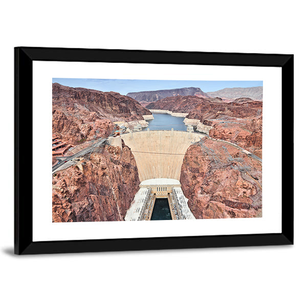 Hoover Dam in United States Canvas Wall Art