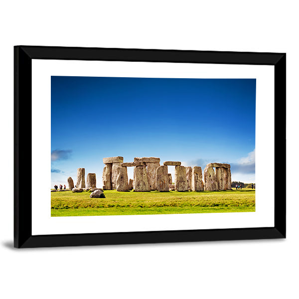 Stonehenge Stone Circle in England Canvas Wall Art