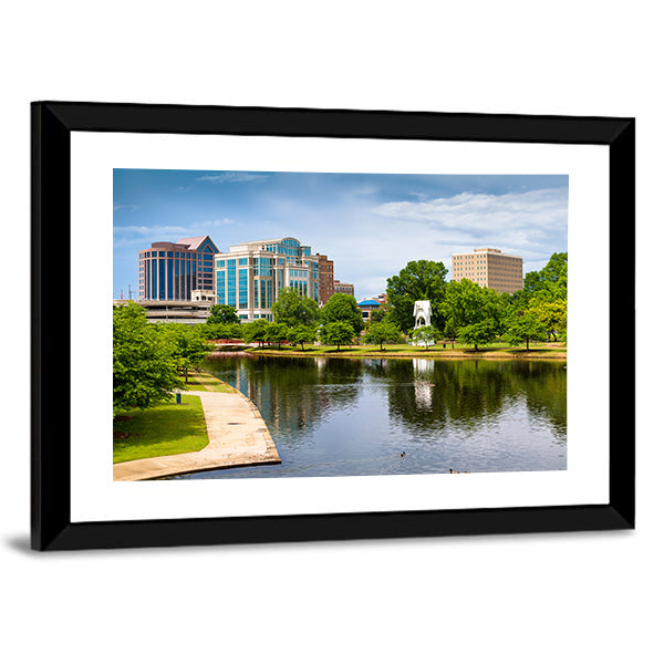 Downtown Huntsville Skyline Canvas Wall Art