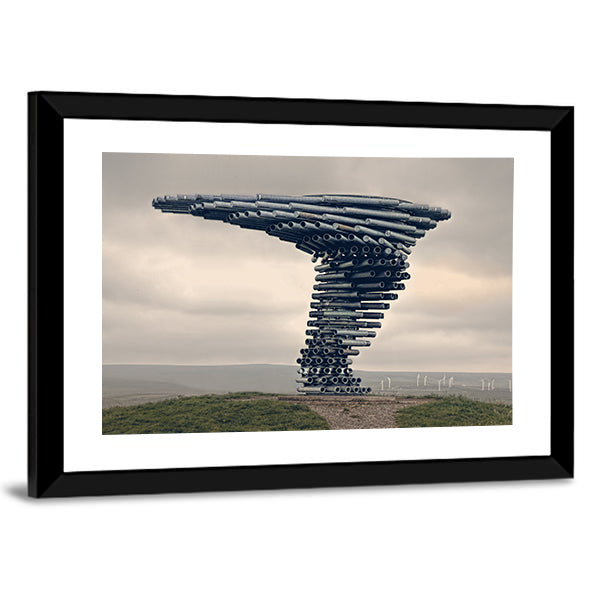 Singing Ringing Tree Sculpture in Lancashire Canvas Wall Art