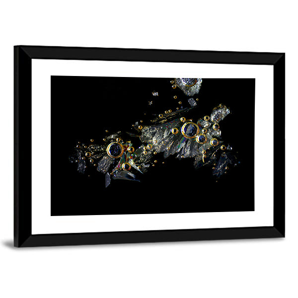 Vitamin C In Crystallized Form Canvas Wall Art