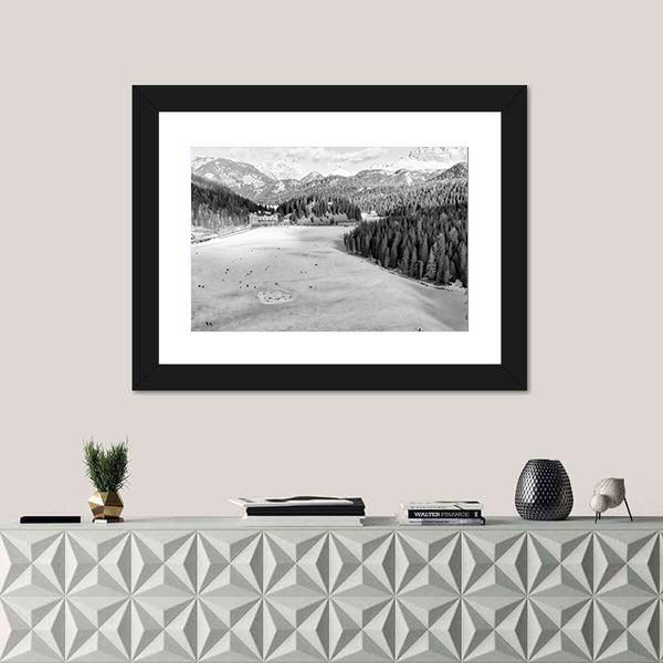 Dolomites at Misurina, Italy Canvas Wall Art