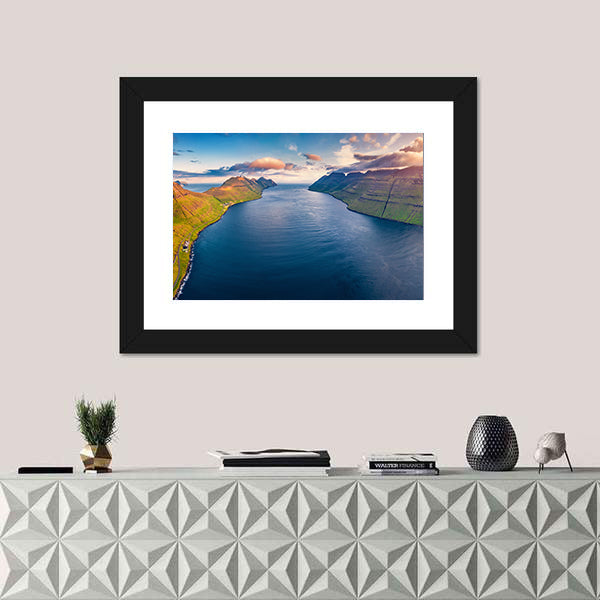 Kalsoy Island In Denmark Canvas Wall Art