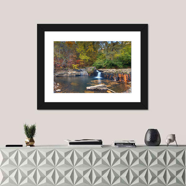 Freeman Mill Park Near Atlanta In Georgia Canvas Wall Art