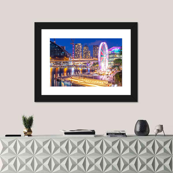 Sydney Harbour Skyline Canvas Wall Art