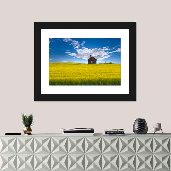 Traditional Swedish Summer House Canvas Wall Art