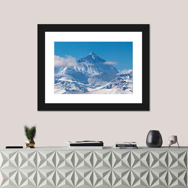 Mount Everest Snow Peaks Canvas Wall Art