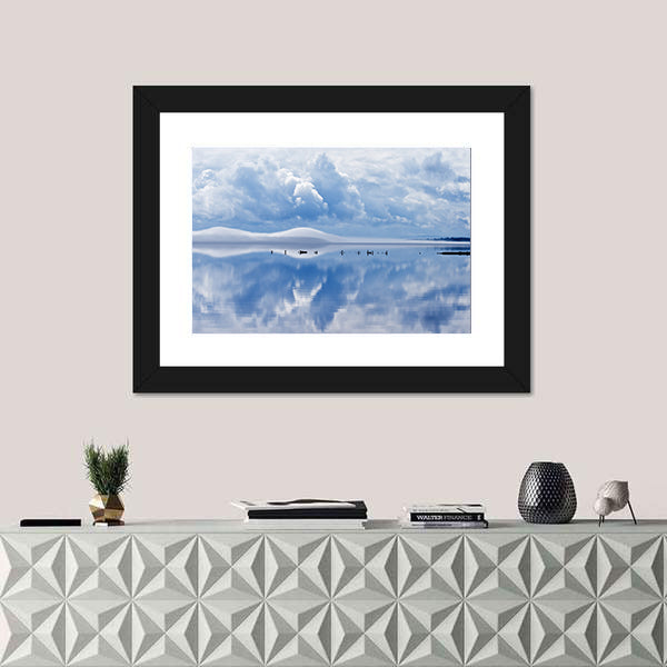 Siljan Lake In Dalarna Sweden Canvas Wall Art