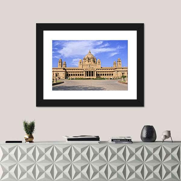 Umaid Bhawan Palace, Jodhpur Canvas Wall Art