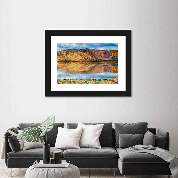 Bulunkul Lake In Pamir In Tajikistan Canvas Wall Art