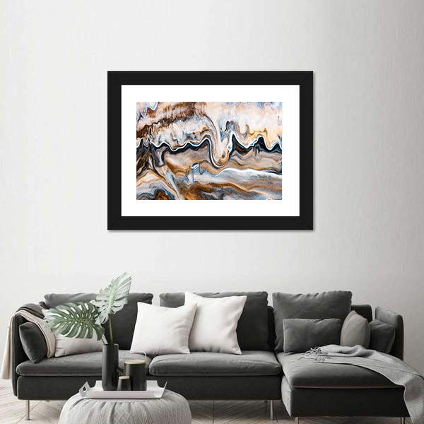 Fluid Art Texture Canvas Wall Art