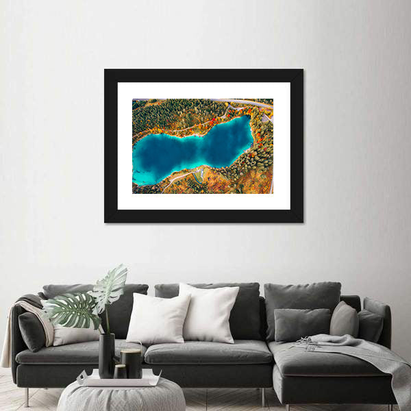 Urisee Lake In Austria Canvas Wall Art