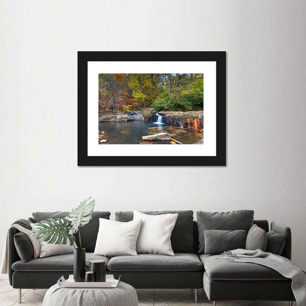 Freeman Mill Park Near Atlanta In Georgia Canvas Wall Art