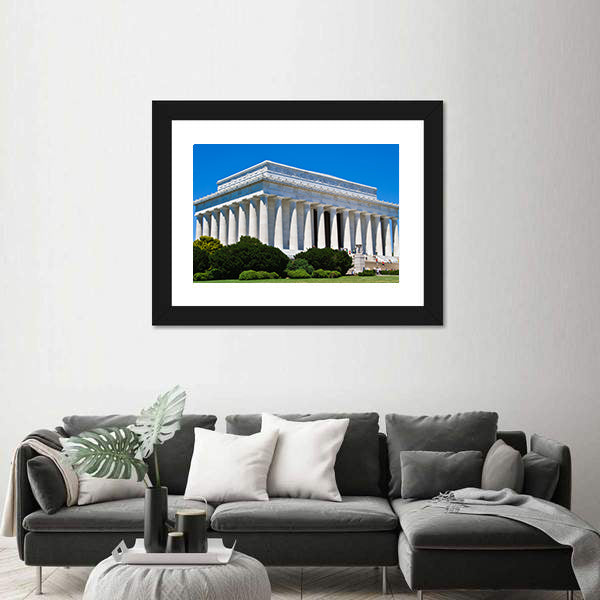 Lincoln Memorial in Washington Dc Canvas Wall Art