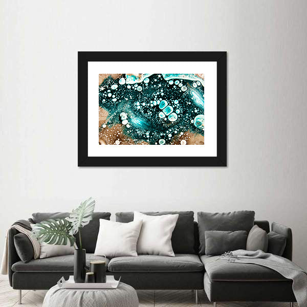 Bizarre Shapes Pattern Canvas Wall Art
