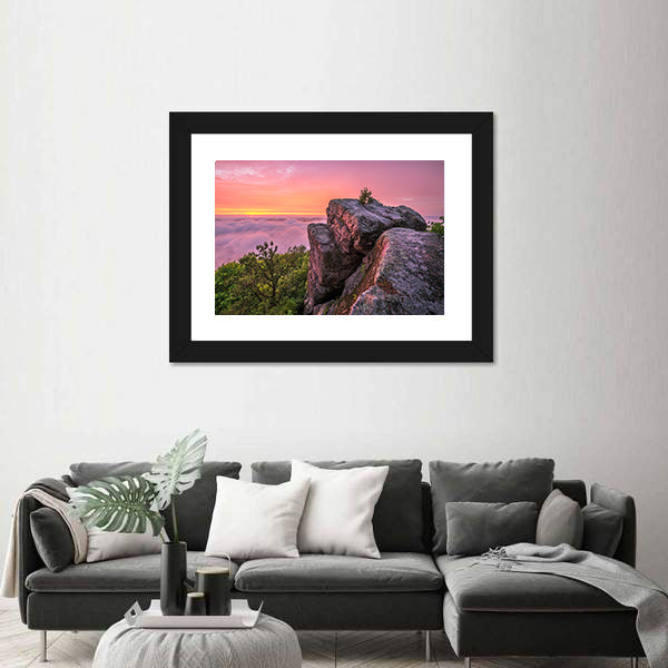 Pine Mountain Trail in Kentucky Canvas Wall Art