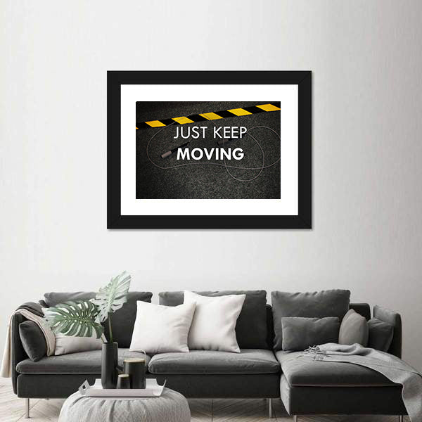 Jump Rope Workout Quote Canvas Wall Art