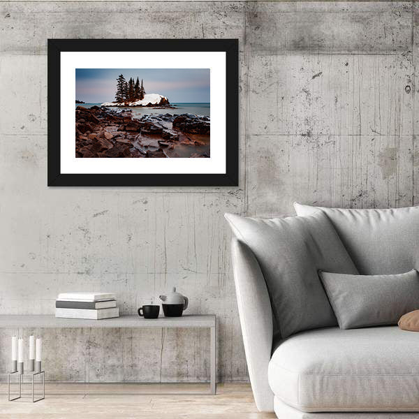 Lake Superior in Minnesota Canvas Wall Art